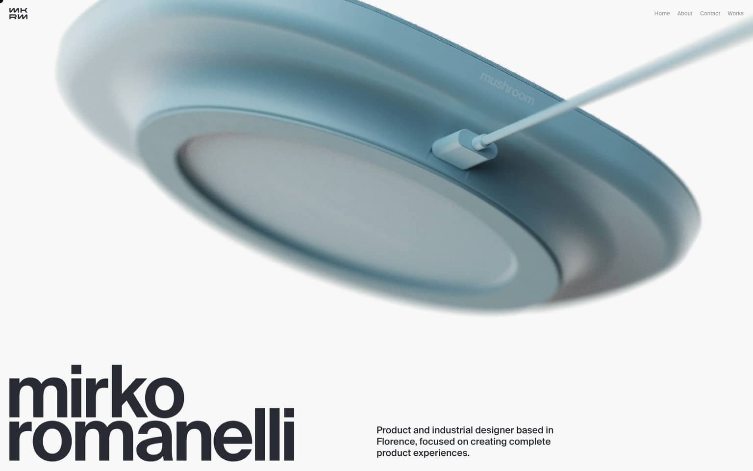 Mirko Romanelli's portfolio website